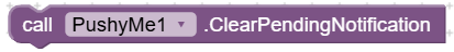 ClearPendingNotification