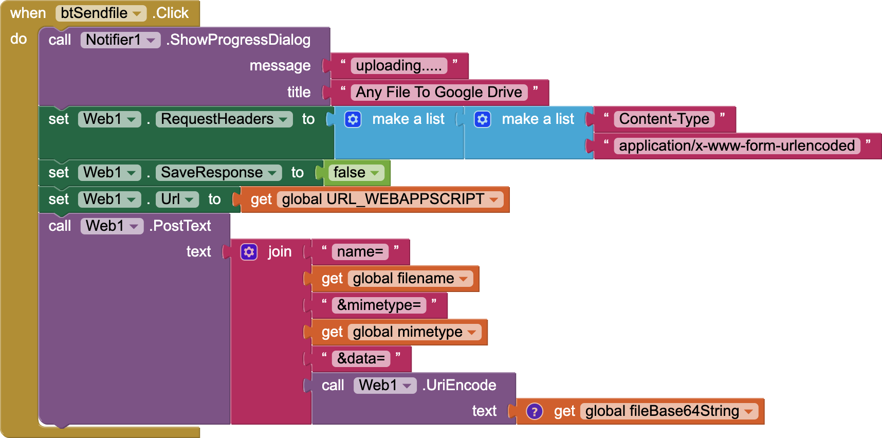 upload script to google drive github