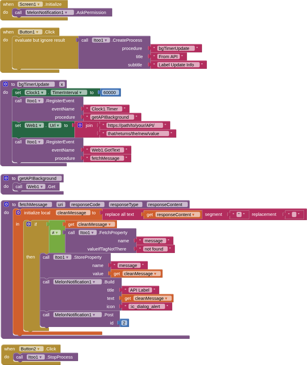 Background notificaton - #16 by Kumaraswamy - MIT App Inventor Help ...