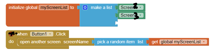 openrandomScreen