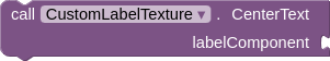 CenterTextBlock