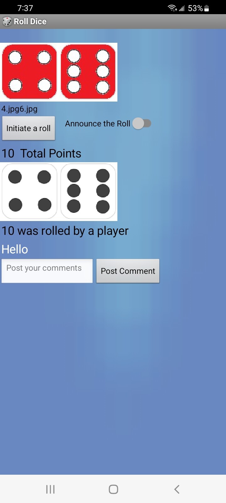 How to: Roll Six 🎲 and Share the Roll using a CloudDB - Tutorials and  Guides - MIT App Inventor Community