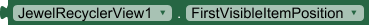FirstVisibleItemPosition