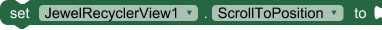 ScrollToPosition