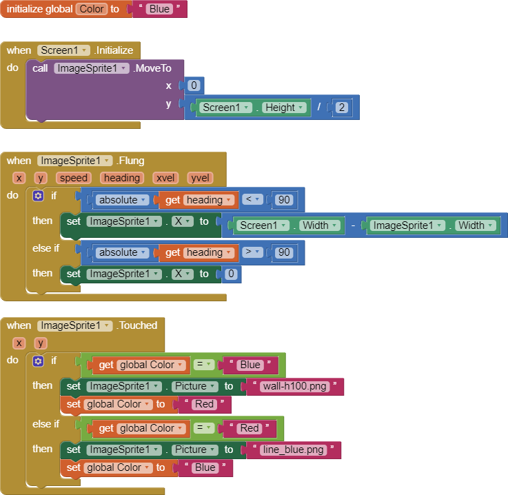 How to check if a sprite is touching a specific color in