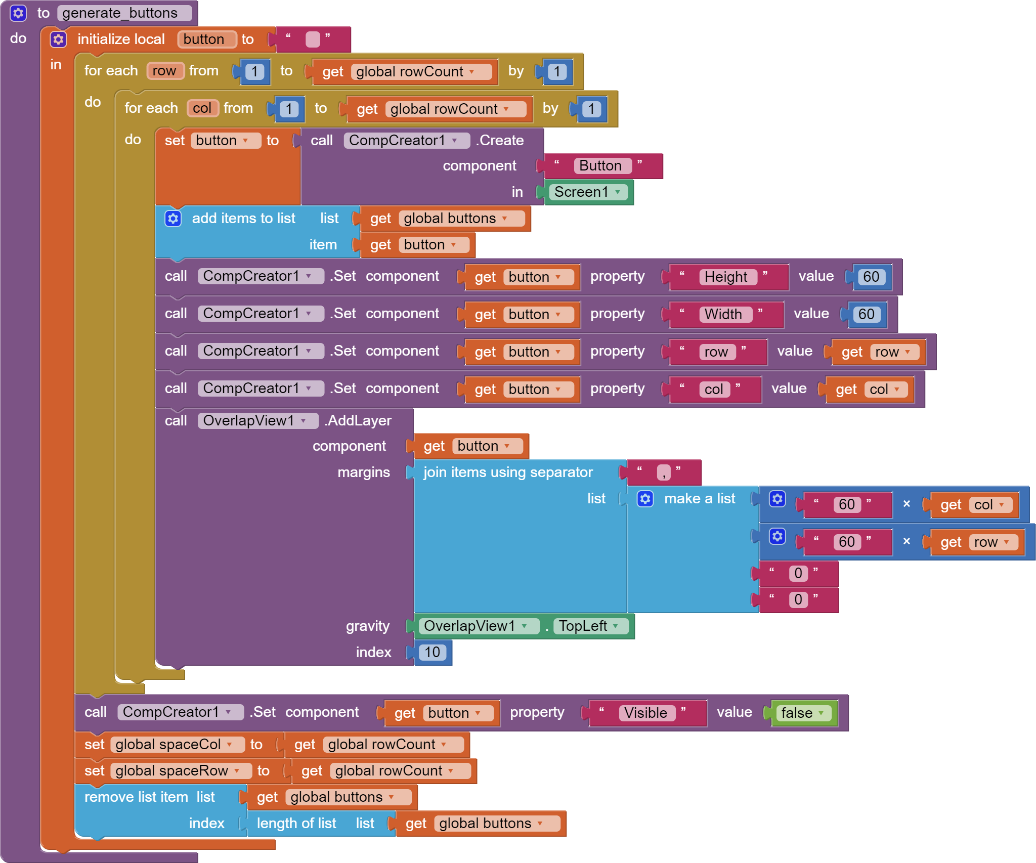 How do I make a sliding puzzle-block game? - MIT App Inventor Help - MIT  App Inventor Community