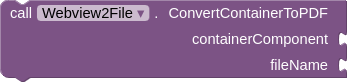 ConvertContainerToPDFBlock