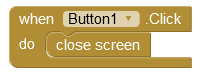 CloseScreen