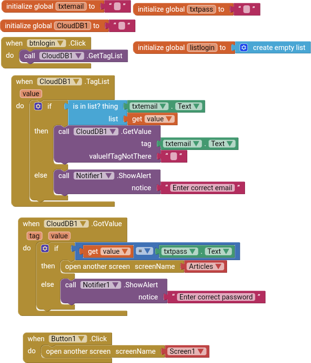 Login Form In Clouddb MIT App Inventor Help MIT App Inventor Community