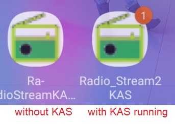 KAS running