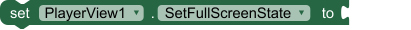 SetFullScreenState