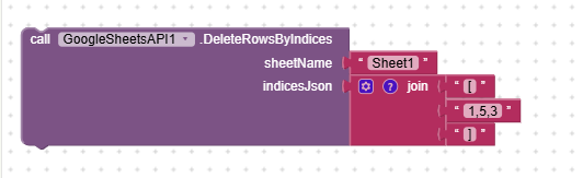 deleteRowsByIndex