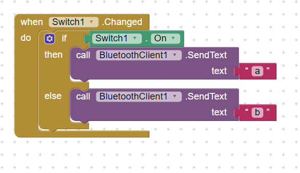 Configuration of switch - MIT App Inventor Help - MIT App Inventor
