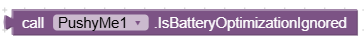 isBatteryOptimizationIgnored