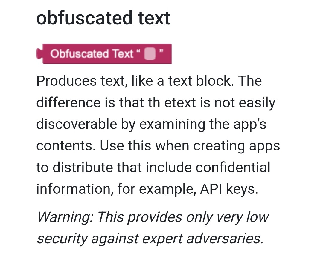 Help Security Bugs Apk Security Mit App Inventor Help Mit App
