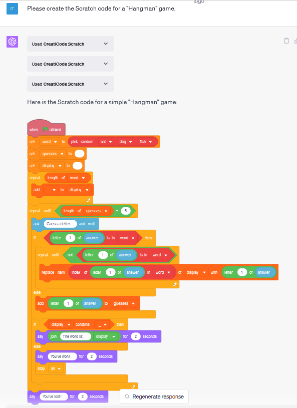 How To Make Hangman In Scratch