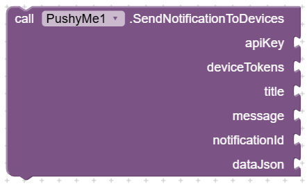 SendNotificationToDevices