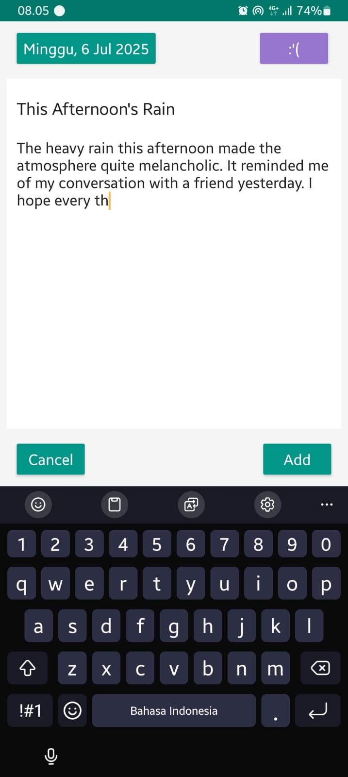 My Diary: A Simple Personal Diary - App Showcase - MIT App Inventor ...