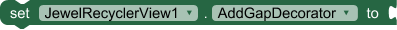 AddGapDecorator