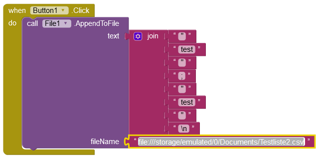 Using .csv from Shared Folder(Documents) - MIT App Inventor Help - MIT App  Inventor Community