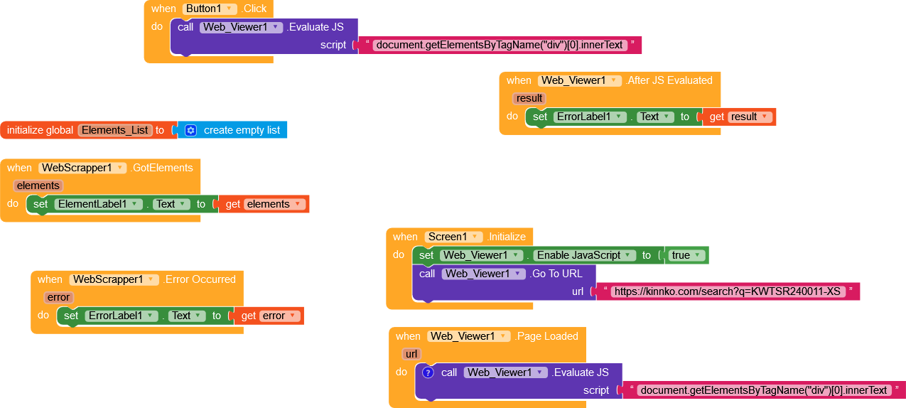 How do I scrape data from Web? - MIT App Inventor Help - MIT App ...