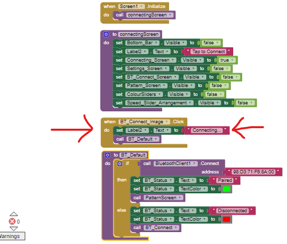 Change label text - MIT App Inventor Help - MIT App Inventor Community