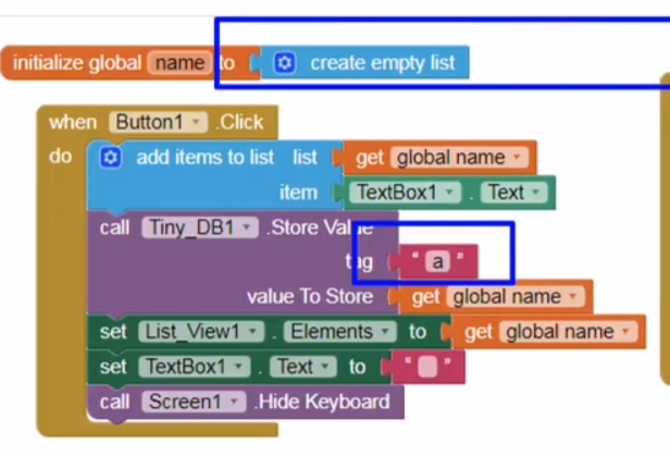 Save Multiple Data In Tinydb Using Same Tag Mit App Inventor Help Mit App Inventor Community 6089