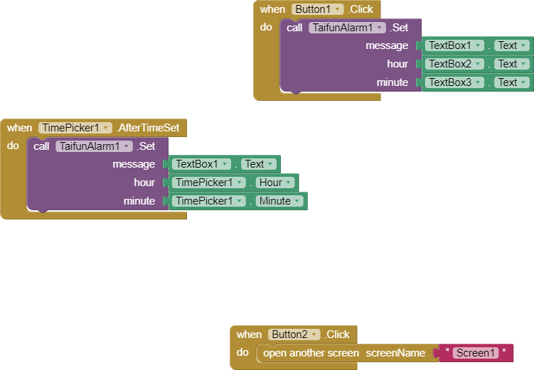 blocks main screen
