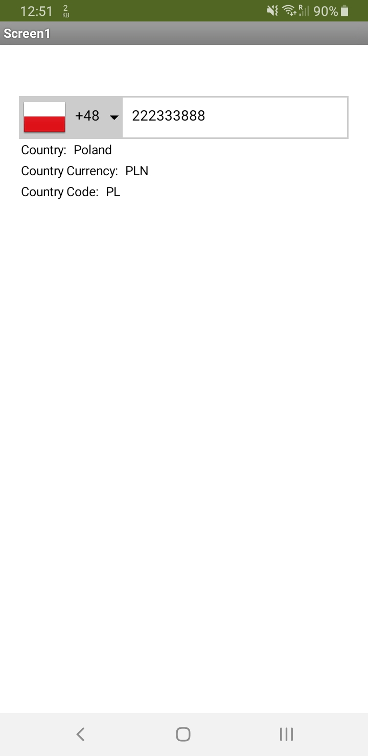 How Can I Make Country Code Selection Box For Phone Numbers Like 