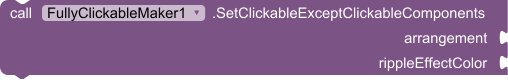 SetClickableExceptClickableComponents