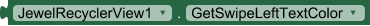 GetSwipeLeftTextColor