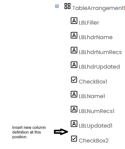 TableComponentOrder