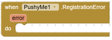 RegistrationError