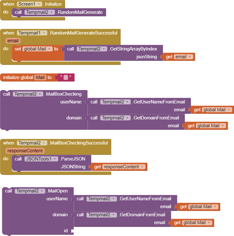  PAID Tempmail Extension Extensions MIT App Inventor Community