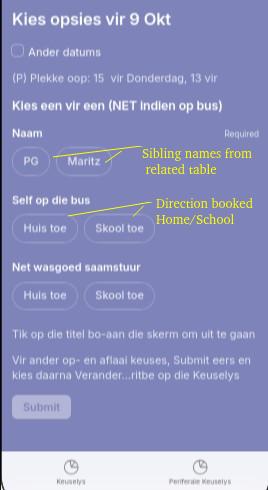Booking for 2 siblings