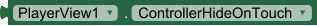 ControllerHideOnTouch