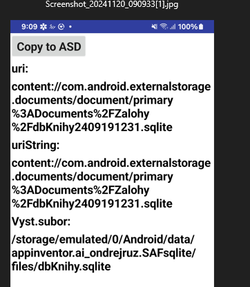 SAFsqlite-screen