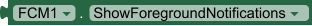 ShowForegroundNotifications