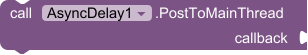 PostToMainThread