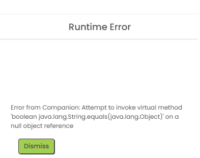 error