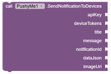 SendNotificationToDevices