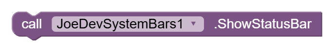 ShowStatusBar_Method